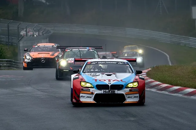 car racing, race track, nürburgring, sports, race car, motorsport, bmw,