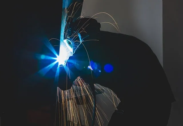 welding, sparks, engineering, working, welder, industry, worker, metal,
