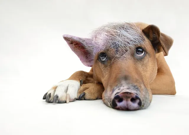 pig dog, inner pig dog, animal, dog, pig, composing, coaching, view, pet,