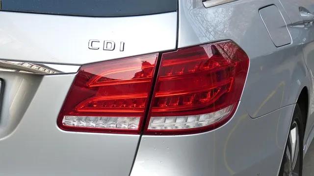 automobile, taillight, reversing light, brake light, mercedes, e-class,