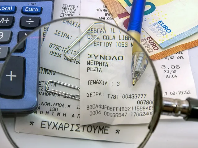 receipts, tax office, bank notes, money, expenses, evidence, irs, notes,