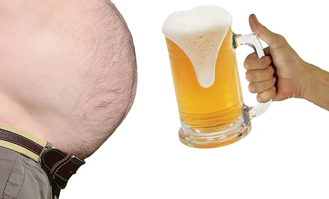 obesity, health, alcohol, beer, nutrition, sandwich, bad, habits, unhealthy,