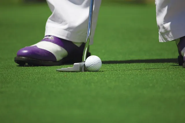 golf, golf ball, golfing, hole, golf course, putting, cup, field, grass,