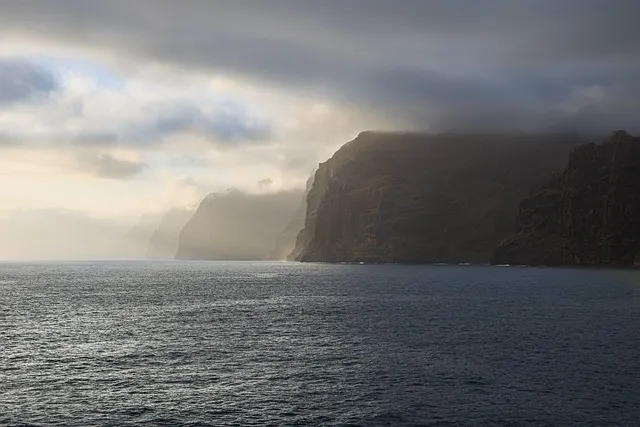 tenerife, sea, fog, nature, landscape, spain, ocean, going on gigantes,